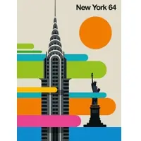 Living Walls Fotobehang NewYork64 DD120121 ARTist Beige Creme Kleurrijk Vlies 270 x 200 cm (2 delen) Fotobehang online webshop