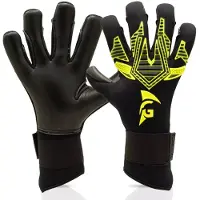 Gladiator Sports Brambo Winterspecial Keepershandschoenen Zwart Geel