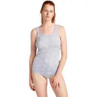 Icebreaker - Women's Merino 150 Siren Tank Fresh Ferns - Merino-ondergoed L, purper