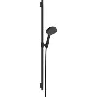 Hansgrohe Raindance Alive Select S - Set van douchekop, douchestang en doucheslang, 3 jets, EcoSmart, mat zwart 24603670
