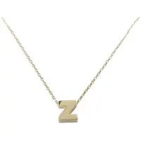 Christian Gouden ketting met z hanger