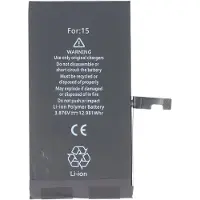 AccuCell Apple iPhone 15 - Accu Li-Polymer 3.87V 3349mAh 12.98Wh (zonder gereedschap)
