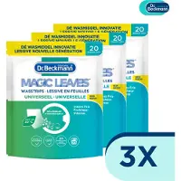 Dr. Beckmann - Magic Leaves Wasstrips - Voordeelset – Universeel 3 stuks - Colour 3 stuks – 120 Wasbeurten