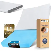 Arensberger matras 160x200 cm - LINA Gel-Schuim Matras – NANOCELL Gel-Schuim H3 Stevigheid – Ademend – Afneembare Hoes 240 g/m² – Wasbaar tot 60 °C – Roll Matras Comfort Matras 160cm x 200cm x 11cm