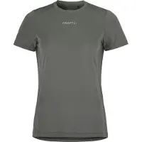 Craft Adv Essence Ss Tee 2 W Dames Sportshirt - Granite