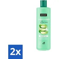 Sence 2 x - Aloë Vera - Shampoo - Verzachtend - 400 ml - Aloë Vera Shampoo - Verzorgend Haar - Droog Haar - Beschadigd Haar - Gezond Haar