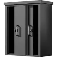 PRIMEYARD 150 x 78 cm Tuinkast L, antraciet