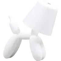 Stoobz Design Tafellamp Ballon Hond Wit 16 X 10 X 18 Cm