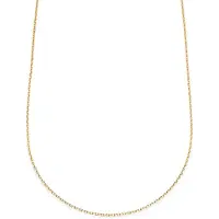 Lucleon Essentials | 2 mm Goudkleurige Ketting met Kabelschakels