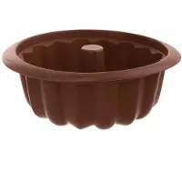 Orion Sillinie - Siliconen Bakvorm - 26 cm - Rond - Bruin