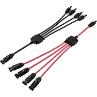 TRU COMPONENTS TC-12195724 Zonne-energie verdeler 4 mm² 30 A Kabellengte 46 cm