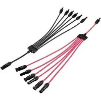 TRU COMPONENTS TC-12195672 Zonne-energie verdeler 4 mm² 30 A Kabellengte 57 cm