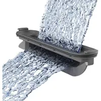 Hansgrohe RainDrain Match - Douchegoot met rvs rooster 900, in hoogte verstelbaar frame, chroom 56040000