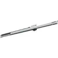 Fulterer ladegeleider 3182 - 600 mm | draagkracht tot 70 kg | deels uittrekbaar | witte rolgeleider met hoeklijn | set van 2 |