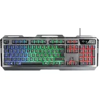 Trust Keyboard and Mouse GXT 845 Tural Black Spanish Qwerty