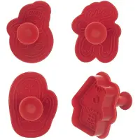 Orion Kerst - Koekjesuitstekers Set - Met Stempel - Kerstvormen - Duurzaam