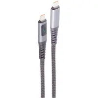 Shiverpeaks BS14-59035 USB-kabel USB 2.0 0,5 m USB C Zwart, Grijs