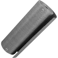 NYVI Polyrattan Balkon Privacy Scherm Privafence 100x500 cm Lichtgrijs - Balkonbekleding met metalen ogen - UV-bestendig, Weerbestendig, 100% Ondoorzichtig - Balkonomheining 1x5 m