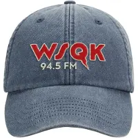 Stranger Things Cap - Season 5 - WSQK Logo - 94.5 FM - meerkleurig - Maat Standard