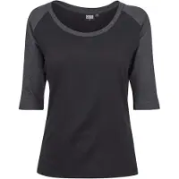 Urban Classics Shirt grijs gemêleerd / zwart
