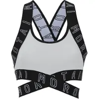 MOROTAI Sport bh lichtgrijs / zwart / wit