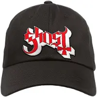 Ghost Cap - Metal-Kids - Logo - voor Kinderen - zwart - Maat S