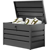 PRIMEYARD 102 x 61 cm Opbergbox, antraciet