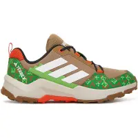 Adidas Lage schoen 'Minecraft AX4R' lichtbruin / groen / kreeft / wit