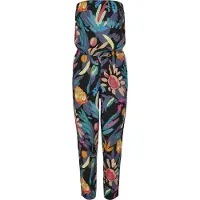 Urban Classics Jumpsuit gemengde kleuren / zwart