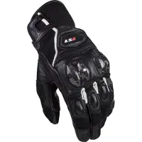 LS2 Spark II Leather geperforeerde Motorfiets Handschoenen