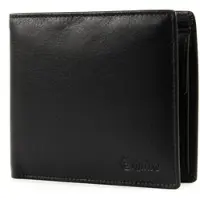 Esquire Leer portemonnee RFID Classic Wallet Black zwart