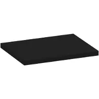 Brauer Ocean Medium Topblad - 60 cm - Mat Zwart