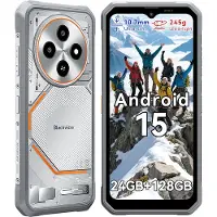 Blackview FORT 2 - AI Robuuste Smartphone - 24 GB RAM - 128 GB ROM - 6,56 inch MTK G81 - Robuuste telefoon - Android 15 - GPS IP69K OTG NFC Gemini AI - WIT