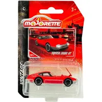 Majorette Toyota 2000 GT rood metaal model 1:56 - Nieuw