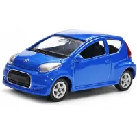 Welly Citroën C1 modelauto schaal 1:60 - Blauw