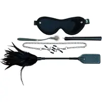 Sei mio - BDSM set - 5-delig - zwart