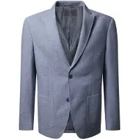 Pierre Cardin Business-colbert 'Mael' lichtblauw