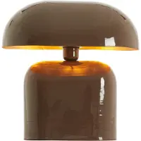 Light & Living Schemerlamp Todd ovaal - glans donker bruin