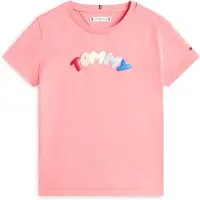 Tommy Hilfiger Shirt lichtblauw / rosa / rood / wit