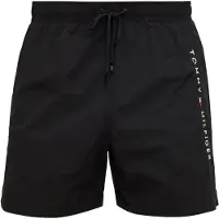 Tommy Hilfiger Underwear Zwemshorts zwart / wit