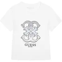 GUESS T-shirt Korte Mouw ORGANIC COTTON STRETCH kind 8 ans