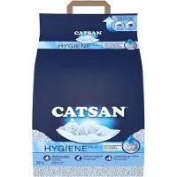 Catsan 2x Hygiene Plus Kattenbakvulling 20 Liter