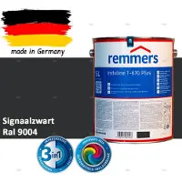 Remmers Induline T-670 PLUS Dekkende Houtbeits buiten – RAL 9004 Signaalzwart – 5 L – Opvolger GW 310 Dekkend
