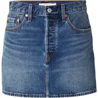 Levi's Rok 'Icon Skirt' blauw denim