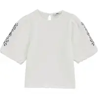 We fashion Blouse zwart / offwhite