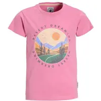 Me & My Monkey regular T-shirt Lily roze Meisjes Katoen Ronde hals Printopdruk - maat 158/164