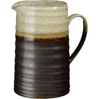 Mica Decorations Kan Ethan Wit / Zwart D 14 H 22 Cm
