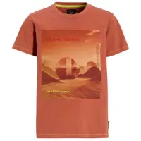 Me & My Monkey T-shirt oranje Jongens Katoen Ronde hals Printopdruk - maat 158/164