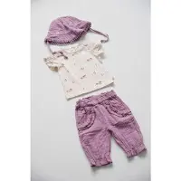 Feetje T-shirt Flower Ranch ecru Meisjes Katoen Dierenprint - maat 68