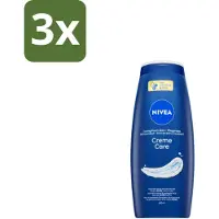 Nivea – Douchegel – Creme Care – 650 ml - Bulkverpakking - 3 stuks